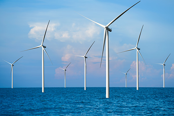 風力発電施設のカメラ監視