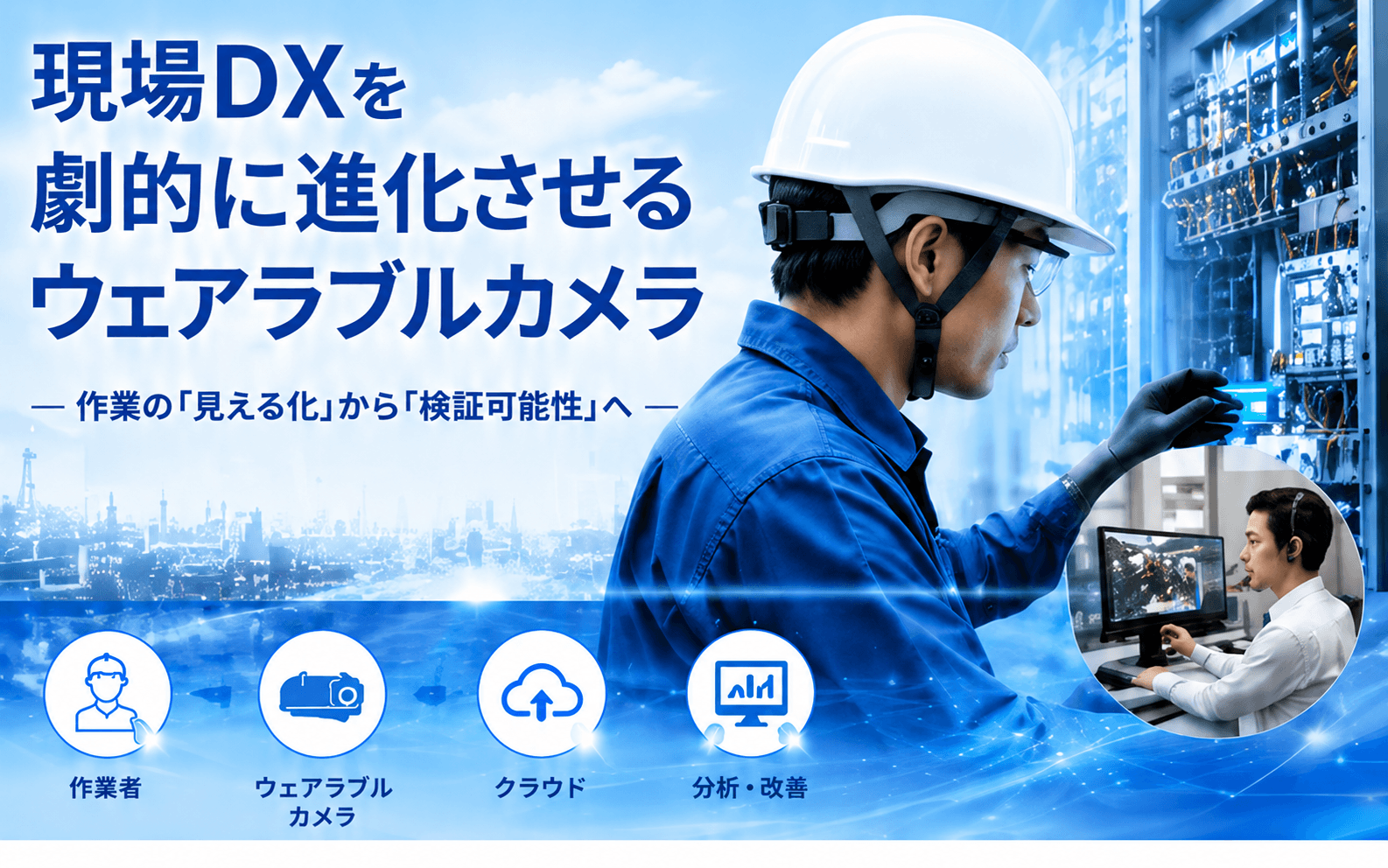 現場DXウェアラブル
